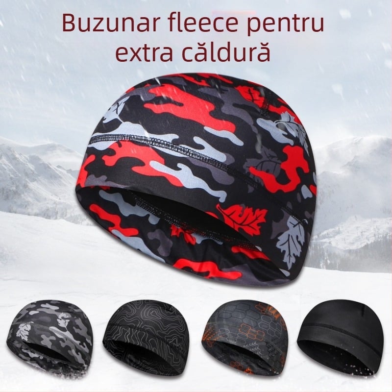 Șapcă sport din poliester cu dungi, rezistentă la vânt, pentru alergare și ciclism, logo personalizabil