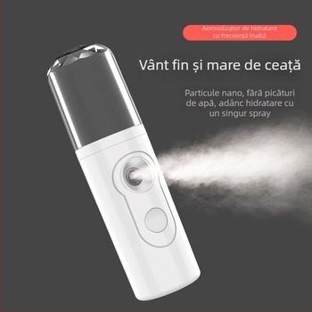 TOKTIK Dispozitiv Nano de Pulverizare pentru Hidratare, Model T-009B, timp de ceață până la 10 s, 1 treaptă, pulverizare rece