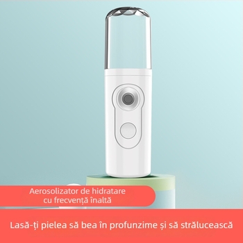 TOKTIK Dispozitiv Nano de Pulverizare pentru Hidratare, Model T-009B, timp de ceață până la 10 s, 1 treaptă, pulverizare rece