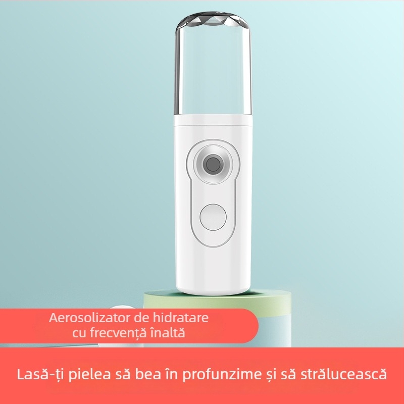 TOKTIK Dispozitiv Nano de Pulverizare pentru Hidratare, Model T-009B, timp de ceață până la 10 s, 1 treaptă, pulverizare rece