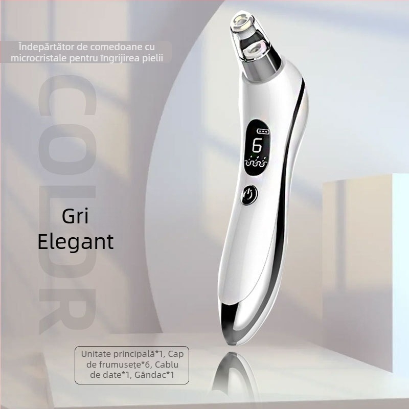 Dispozitiv cosmetic electric portabil pentru curățarea porilor - rotire cu 3 viteze (Model 810) - Carcasă ABS