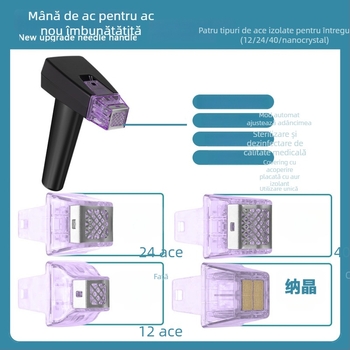 Consumabile pentru aparat de înfrumusețare RF cu microcristale: pentru corp și față, modele 12-pin, 24-pin, 40-pin, nano-crystal, greutate 30 g