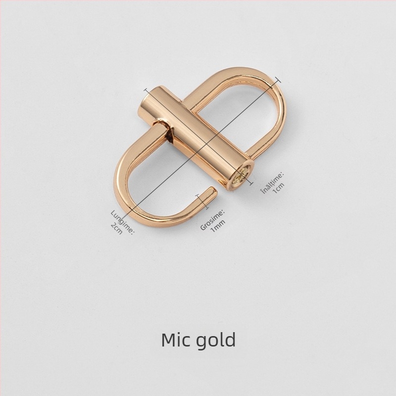 Extender pentru curea de geantă cu cataramă reglabilă, lanț subțire, accesoriu metalic; Yongxin Hardware, oțel de înaltă calitate, stil urban minimalist