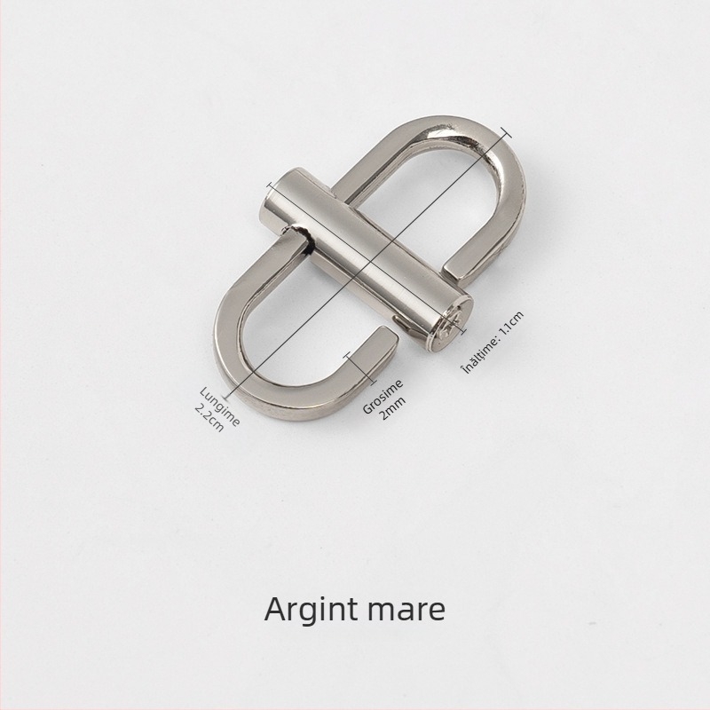 Extender pentru curea de geantă cu cataramă reglabilă, lanț subțire, accesoriu metalic; Yongxin Hardware, oțel de înaltă calitate, stil urban minimalist