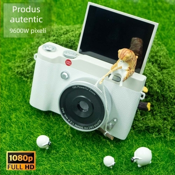 Aparat foto digital inteligent cu ecran pliabil, senzor CMOS 1/2.7 inch, 24 MP+, zoom optic 8x, LCD rotativ de 2.4 inch, USB 3.0