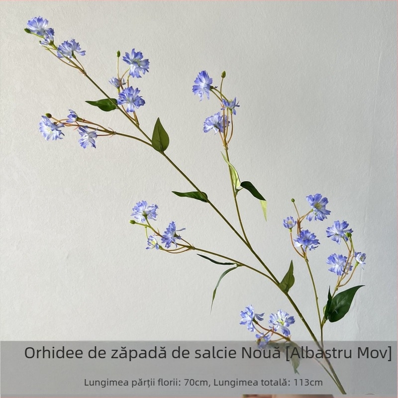 Flori artificiale pentru decorul sălii de nuntă: flori din plastic și mătase, cu textură embosată, potrivite pentru nunți, outdoor, recuzită pentru fotografii și decor de acasă