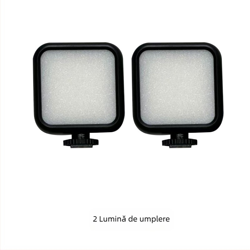 Lumină LED de umplere intraorală, lampă portabilă pentru fotografia dentară, 800 Lux la 0,3 m, 5V 1A, 3.2W, baterie încorporată