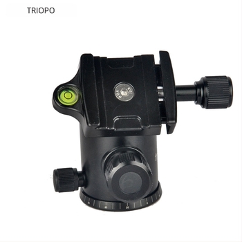 Jiebao D-2AQ2 cap de bal pentru trepied DSLR – rotire de 360°, port filet 3/8 inch, corp din aliaj de aluminiu, compatibil cu camere DSLR, 350 g