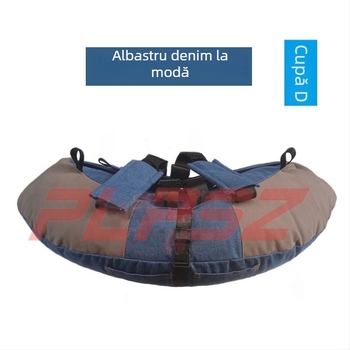 Geantă de susținere a pieptului pentru filme și televiziune – material denim, marcă privată autorizată