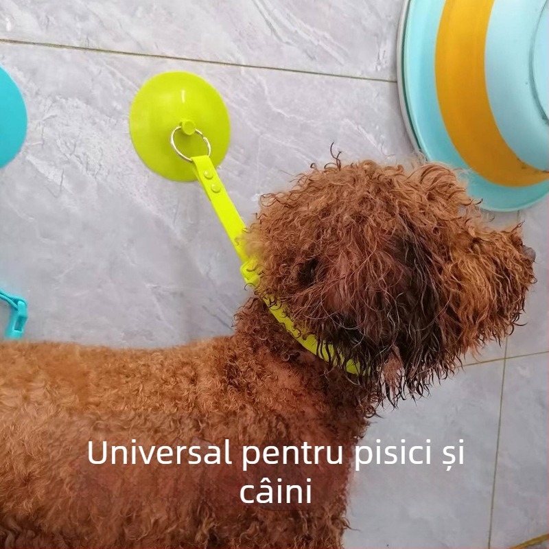 Suport reglabil pentru baie pisici – protecție anti-zgâriere, anti-manipulare