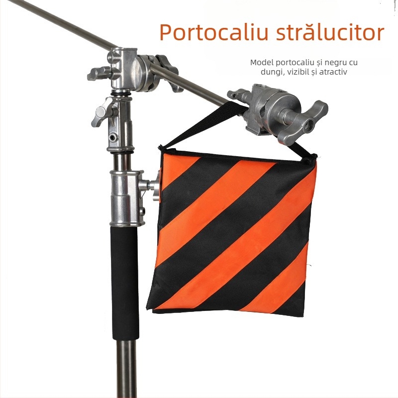 Sac de nisip pentru fotografie – pânză, încărcătură 2–5 kg, compatibil cu suport de lampă de tavan și trepied
