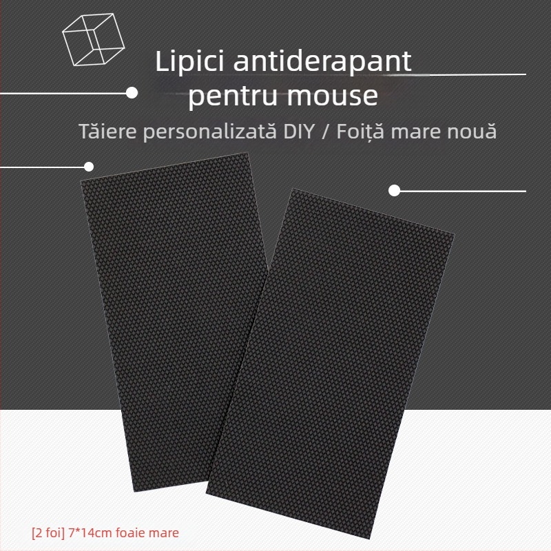 DIY plăcuțe antiderapante pentru mouse – potrivire universală, adeziv poliester, stil DIY