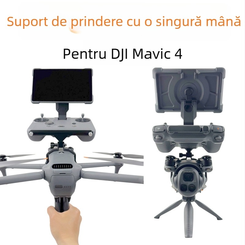 CQT Suport manual pentru Mavic 4 Pro pentru filmare — modificat și fix, din plastic