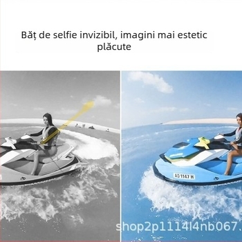 Selfie-stick pentru Insta360 X3/X4 camere de acțiune — fibră de carbon/aluminiu; compatibil cu camerele de acțiune Insta360; Brand: YOTULI. (Brand: YOTULI; Material: fibră de carbon/aluminiu; Compatibil cu: camere de acțiune Insta360)