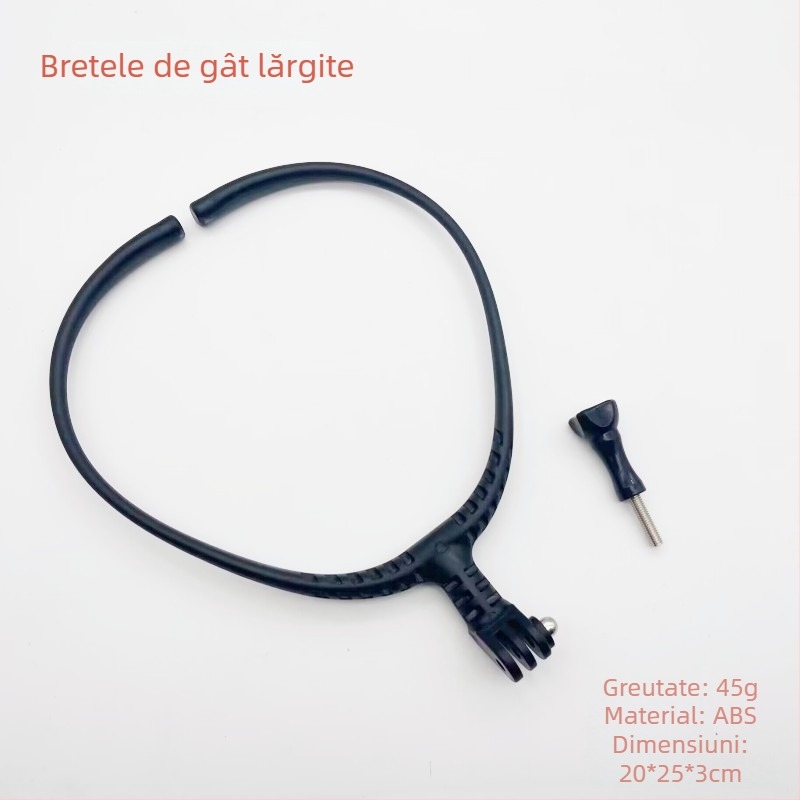 GR19 Suport suspendat pentru telefon și cameră de acțiune, pentru ciclism, compatibil universal, material ABS