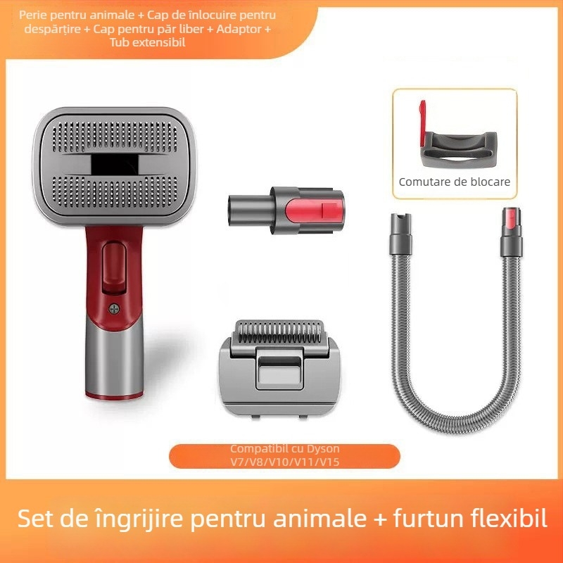 Cap de perie pentru păr de animale pentru aspirator Dyson — Compatibil cu V6/V7/V8/V10/V11, Material plastic, Brand iborot, Cutie cu 20 bucăți