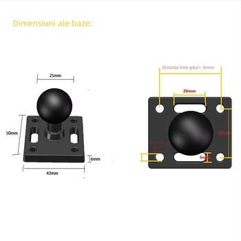 Bază/stand pentru tabletă – Model PJ-0100, materiale sintetice speciale, capacitate de încărcare 5 kg, înălțime de lucru 1–10 m, procesare OEM