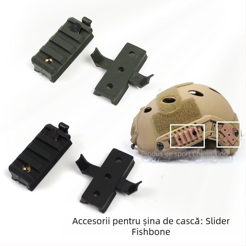 Accesoriu pentru șină de cască MICH - HK-fast Fishbone Slider, nylon