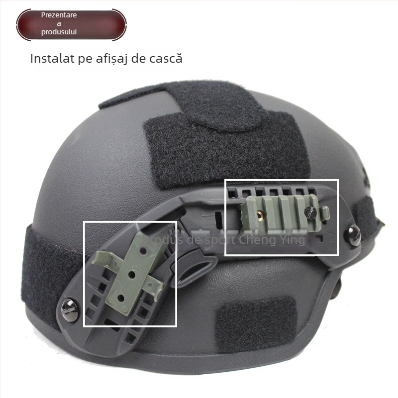 Accesoriu pentru șină de cască MICH - HK-fast Fishbone Slider, nylon