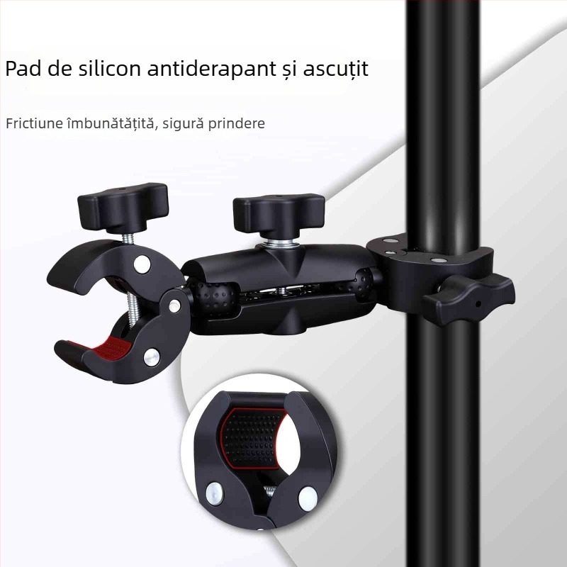 GoPro Hero 12/11 Clema dublă de montaj (SCM135/SCM190/MCM175/MCM225) – Dmiditir, în stoc