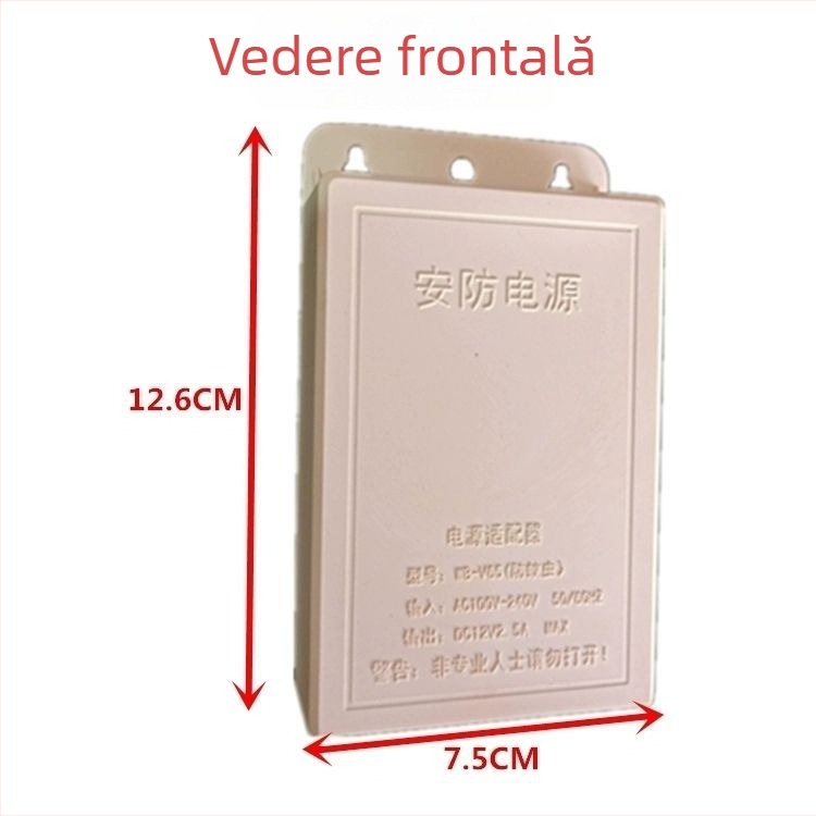 Transformator de alimentare exterior pentru supraveghere 12V 2A