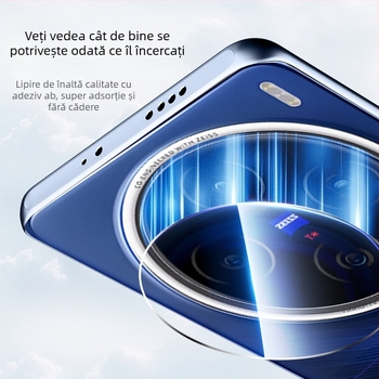 Protecție pentru obiectivul camerei pentru Vivo X200 Pro și X200 Pro Mini; film pentru obiectiv; sticlă temperată; rezistent la explozie