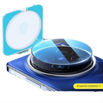 Protecție pentru obiectivul camerei pentru Vivo X200 Pro și X200 Pro Mini; film pentru obiectiv; sticlă temperată; rezistent la explozie