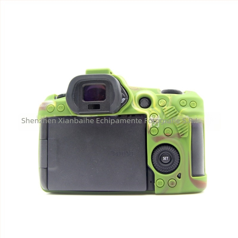 Manșon silicon pentru Canon R5 – rezistent la fisuri, zgârieturi și apă, compatibil OEM