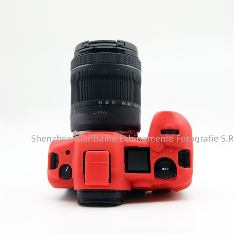 Manșon silicon pentru Canon R5 – rezistent la fisuri, zgârieturi și apă, compatibil OEM