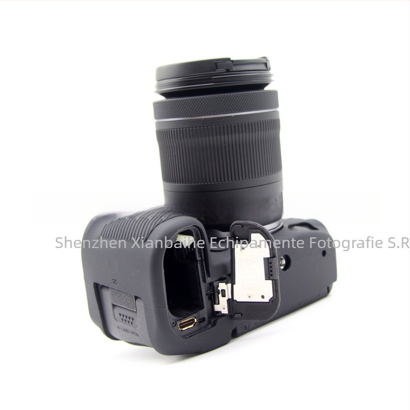Manșon silicon pentru Canon R5 – rezistent la fisuri, zgârieturi și apă, compatibil OEM