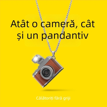 Aparat foto digital mini retro pentru copii, model S151, senzor 1MP, ecran LCD de 0,96 inch, stocare TF Card, înregistrare video și fotografie