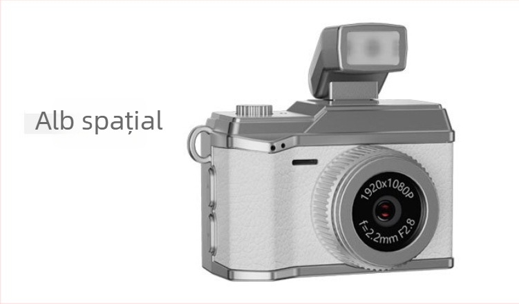 Aparat foto digital mini retro pentru copii, model S151, senzor 1MP, ecran LCD de 0,96 inch, stocare TF Card, înregistrare video și fotografie