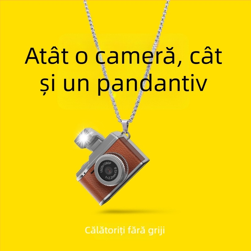 Aparat foto digital mini retro pentru copii, model S151, senzor 1MP, ecran LCD de 0,96 inch, stocare TF Card, înregistrare video și fotografie