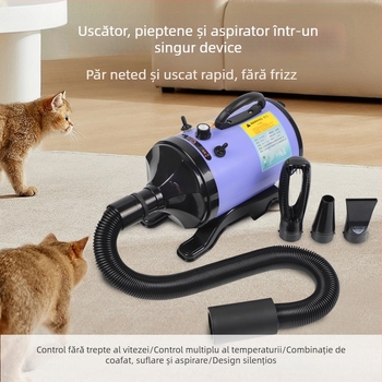 Uscător pentru animale de companie — putere mare, pentru câini; 2000W+; tensiune ≤36V; fără protecție la supraîncălzire