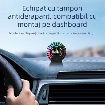 Kevanly Qfd113 Lumină ambientală universală pentru mașină cu aromaterapie și difuzie de parfum, 3.7V