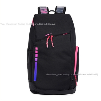 Rucsac pentru baschet și antrenament, 20-35 L, material Oxford, buzunar pentru laptop 11 inch, respirabil