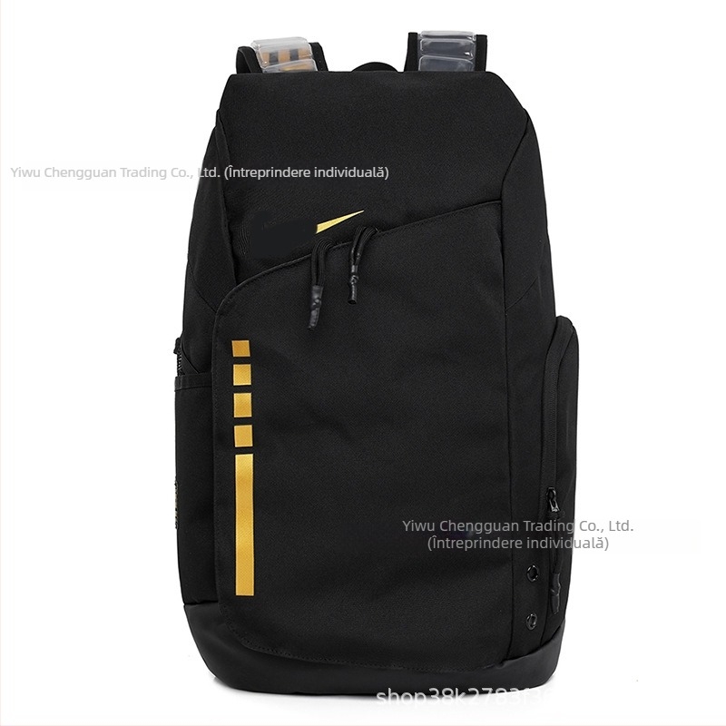 Rucsac pentru baschet și antrenament, 20-35 L, material Oxford, buzunar pentru laptop 11 inch, respirabil