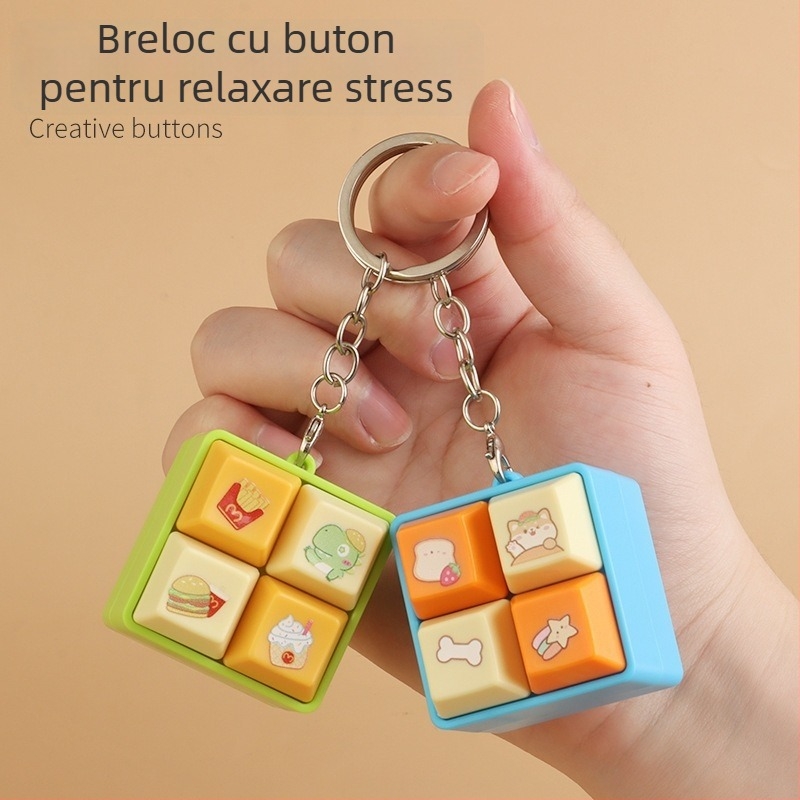 Jucărie-cheie cu temă capybara, tastatură electronică cu sunete în grilă de patru pătrate, din plastic luminos pentru copii 4–6 ani