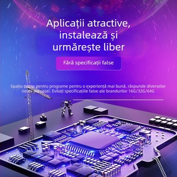 Set-top box televiziune în rețea (4K, 2 GB RAM, Wi‑Fi, Ethernet, HDMI)