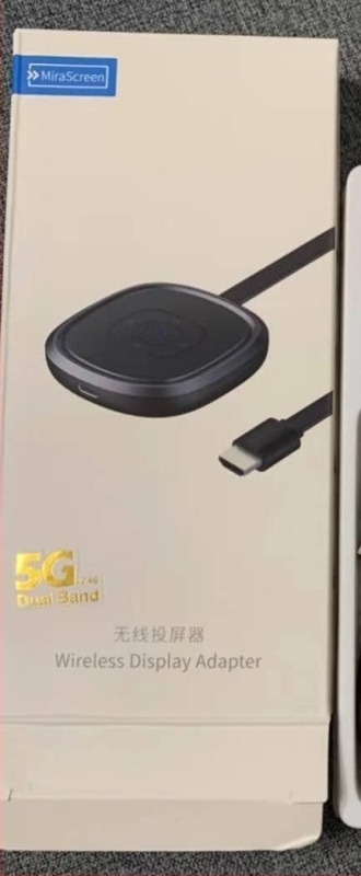 Dispozitiv wireless de partajare a ecranului pentru telefoane mobile G22, ieșire 4K, procesor dual-core, conexiune wireless 2.4G/5G, HDMI