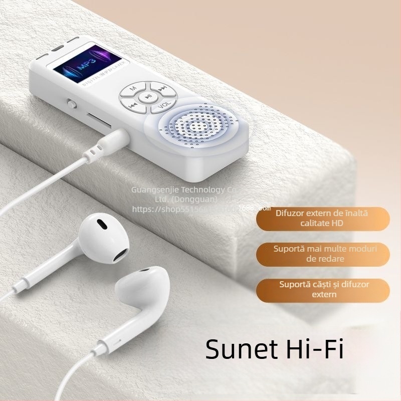 Player MP3 portabil cu Bluetooth, suport MP4 și ecran încorporat