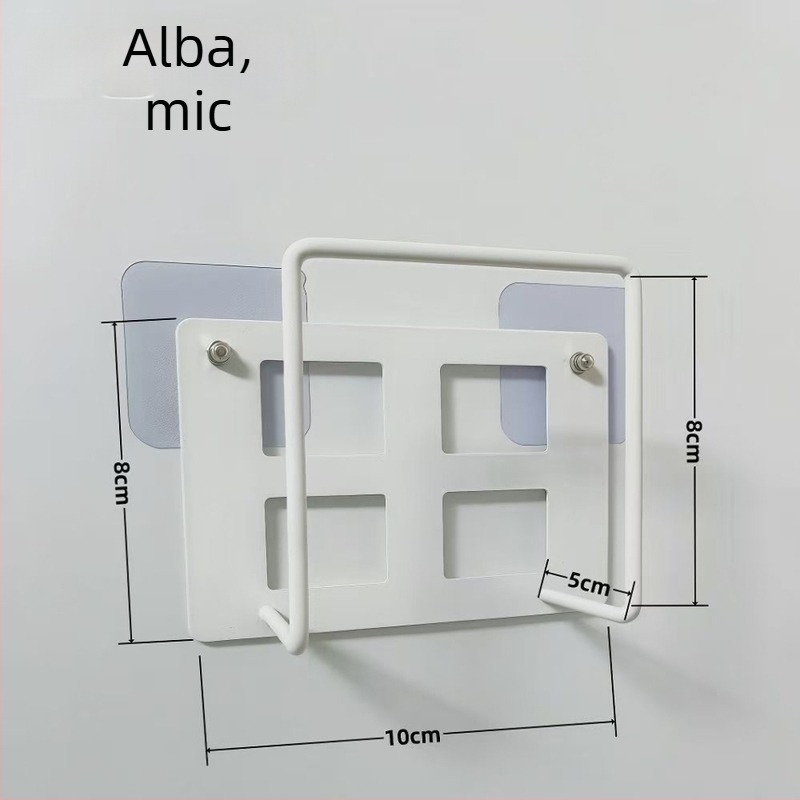 Raft metalic montat pe perete pentru router și set-top box, multifuncțional, tip universal, stil modern minimalist