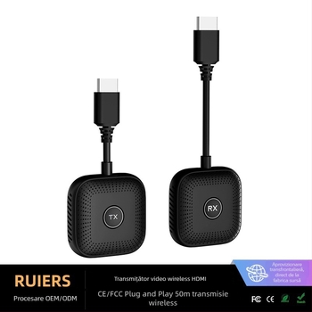 Dispozitiv wireless de mirroring al ecranului pentru telefoane și laptopuri, către televizoare și proiector HDMI