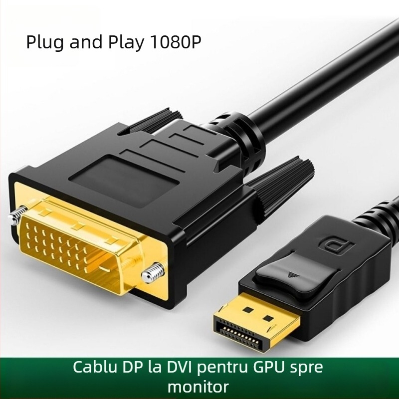 Emila cablu adaptor DP către DVI, DisplayPort către DVI, 1,5 m