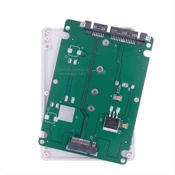 Cutie de transfer NGFF către SATA, adaptor SATA3, cu carcasă încorporată