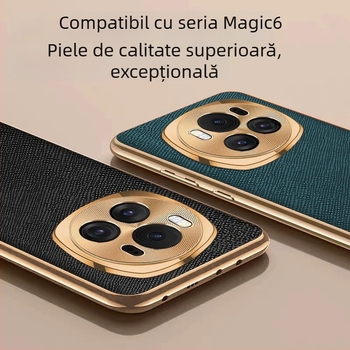 Carcasă Bieber pentru Glory model: piele reală, placare electrolitică, protecție anti-cădere