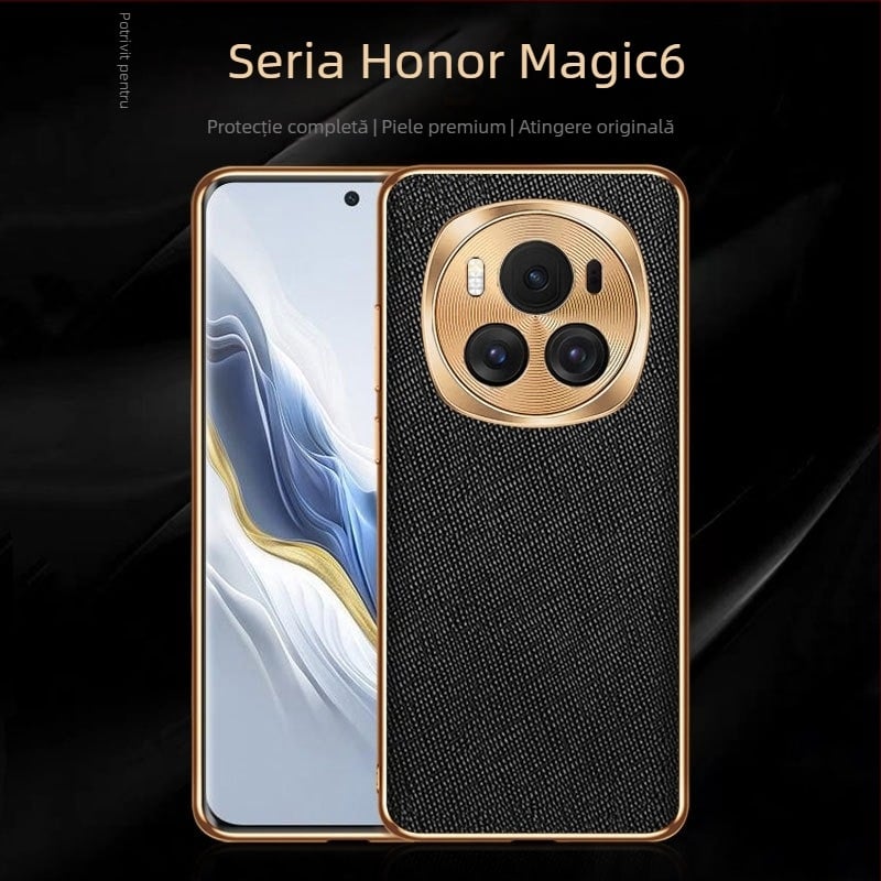 Carcasă Bieber pentru Glory model: piele reală, placare electrolitică, protecție anti-cădere