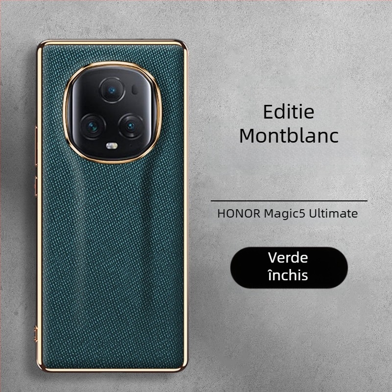 Carcasă Bieber pentru Glory model: piele reală, placare electrolitică, protecție anti-cădere