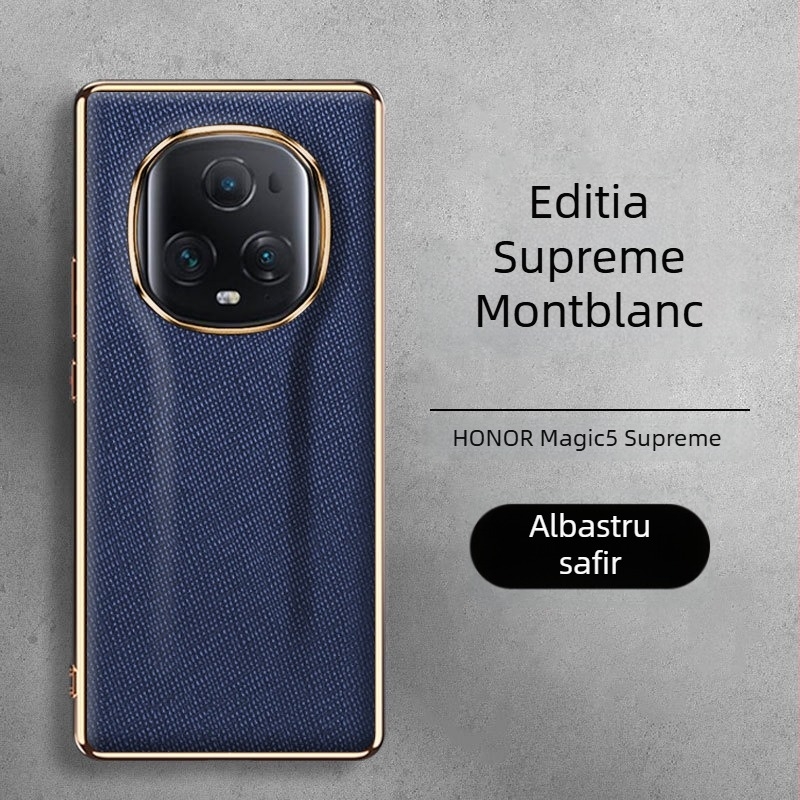 Carcasă Bieber pentru Glory model: piele reală, placare electrolitică, protecție anti-cădere