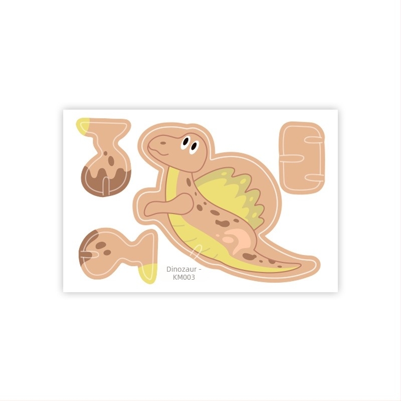 Puzzle 3D cu insecte pentru copii - jucărie educațională din hârtie, DIY, pentru 4-6 ani